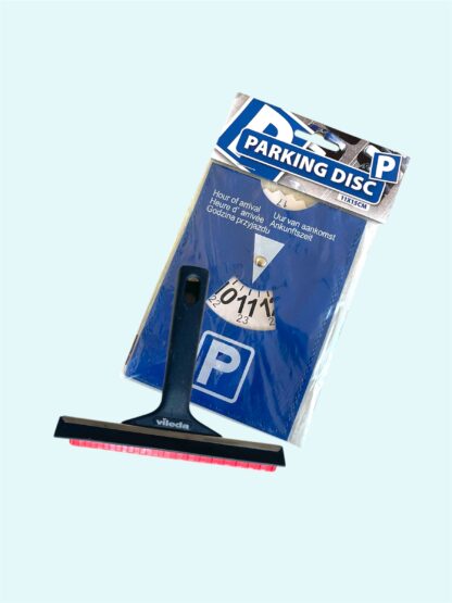 Parkeerschijf & IJskrabber Set